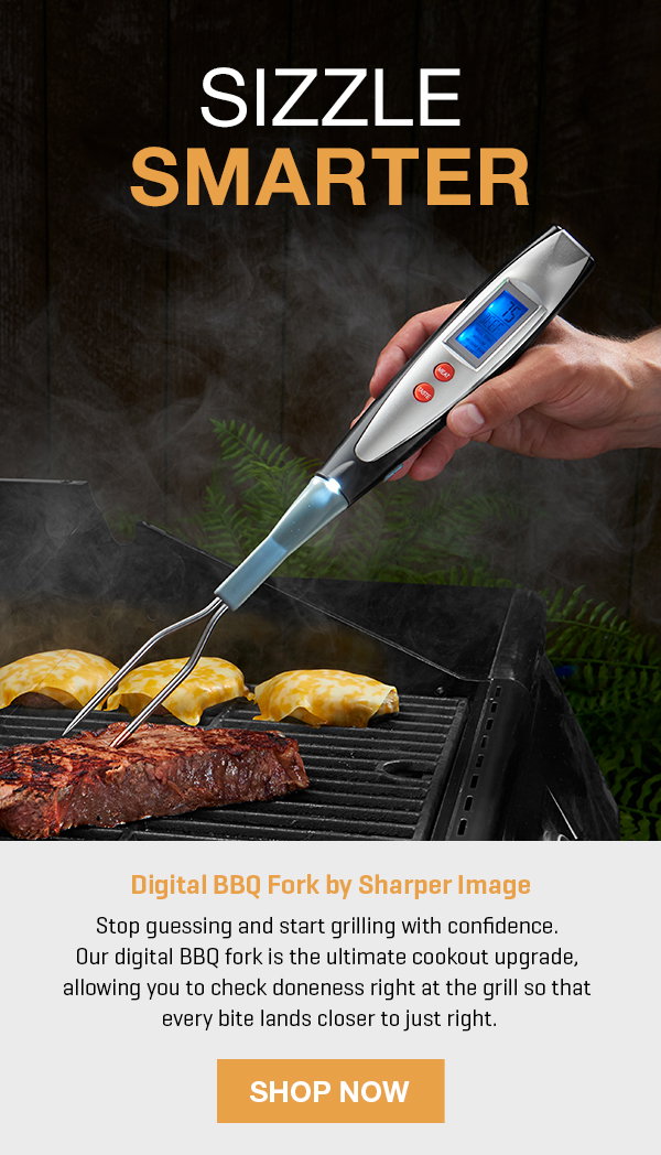Perfect your cookout! Stop guessing & grill better with our Digital BBQ Fork