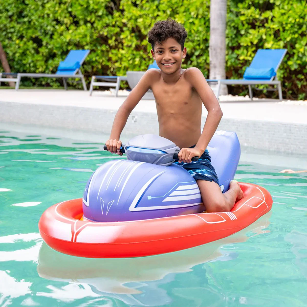 Image of Kids Motorized Pool Ride-On Jet Runner