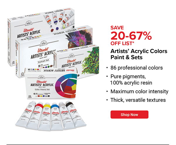 Utrecht Artists' Acrylic Paint and Sets