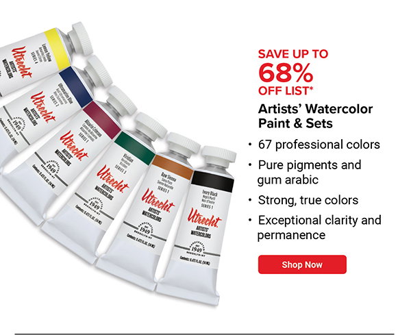 Utrecht Artists' Watercolor Tubes and Sets