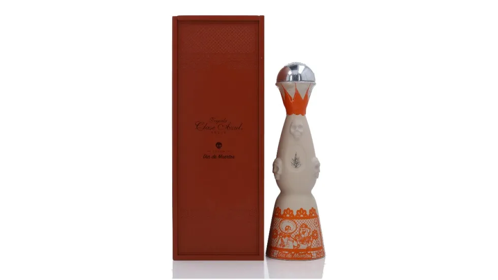 This Clase Azul Dia De Muertos Just Became the Most Expensive Tequila Ever Sold at Auction