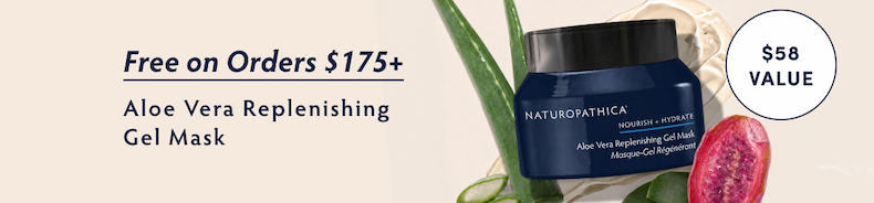 Free Aloe Replenishing Gel Mask on Orders $175+