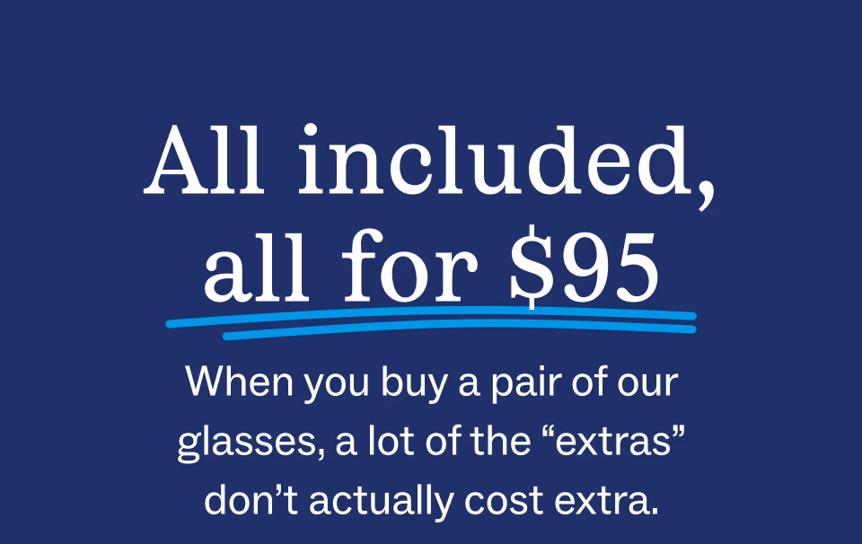 All included, all for $95