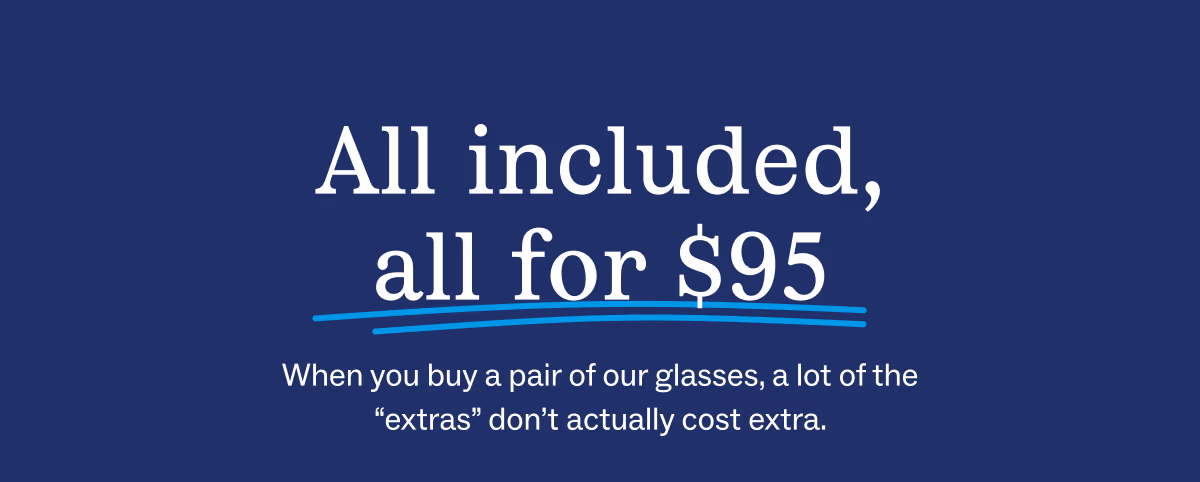 All included, all for $95