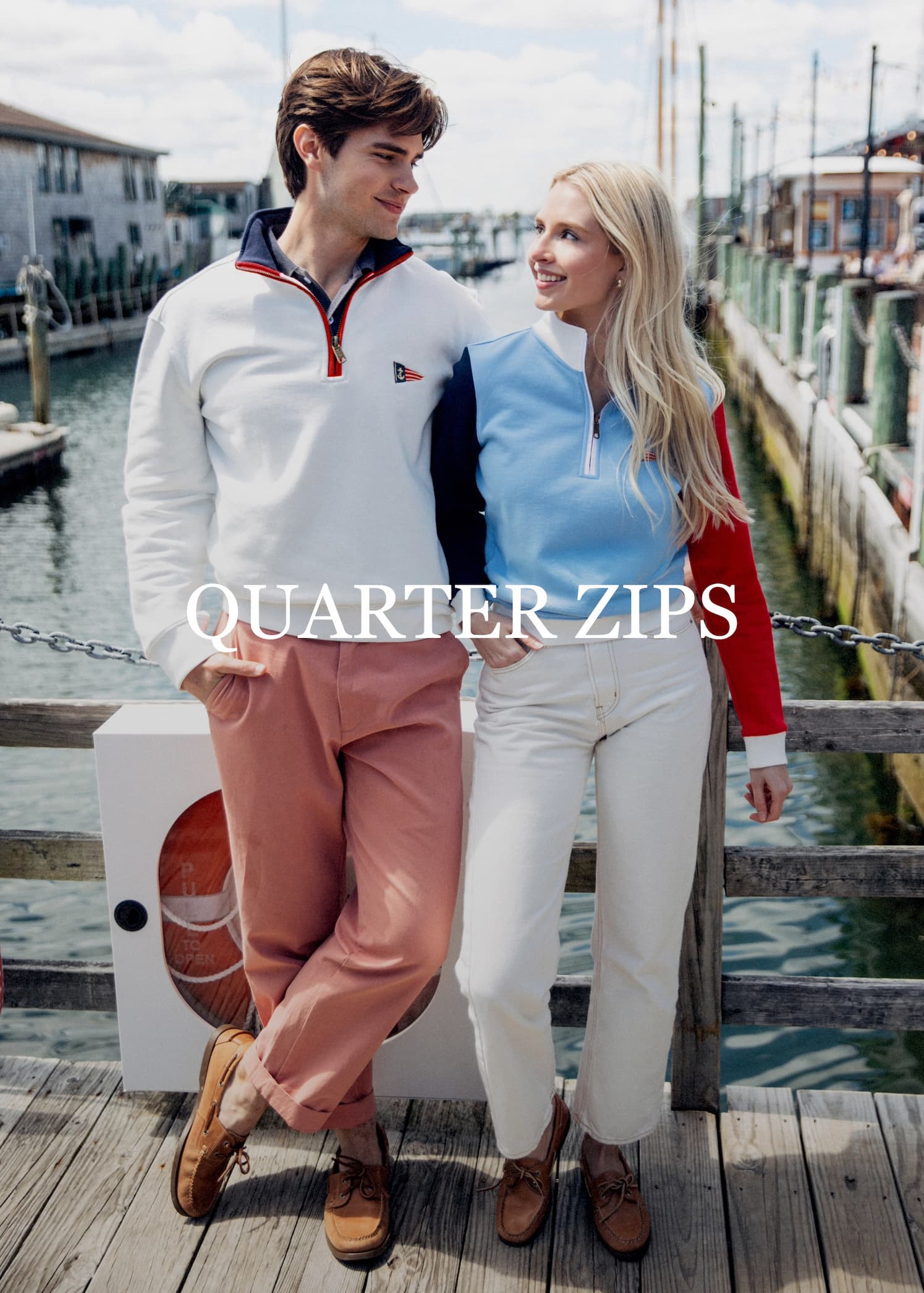 Save 25% on Quarter Zips