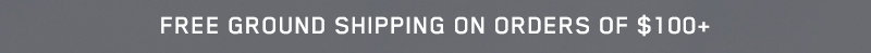 Free Ground Shipping On Orders Of $100+