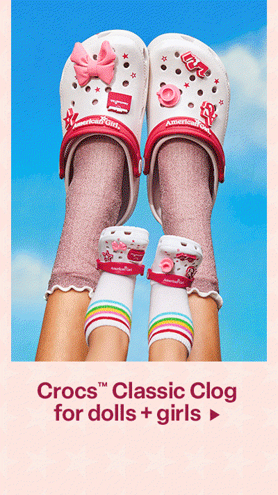 Crocs™ Classic Clog for dolls + girls 