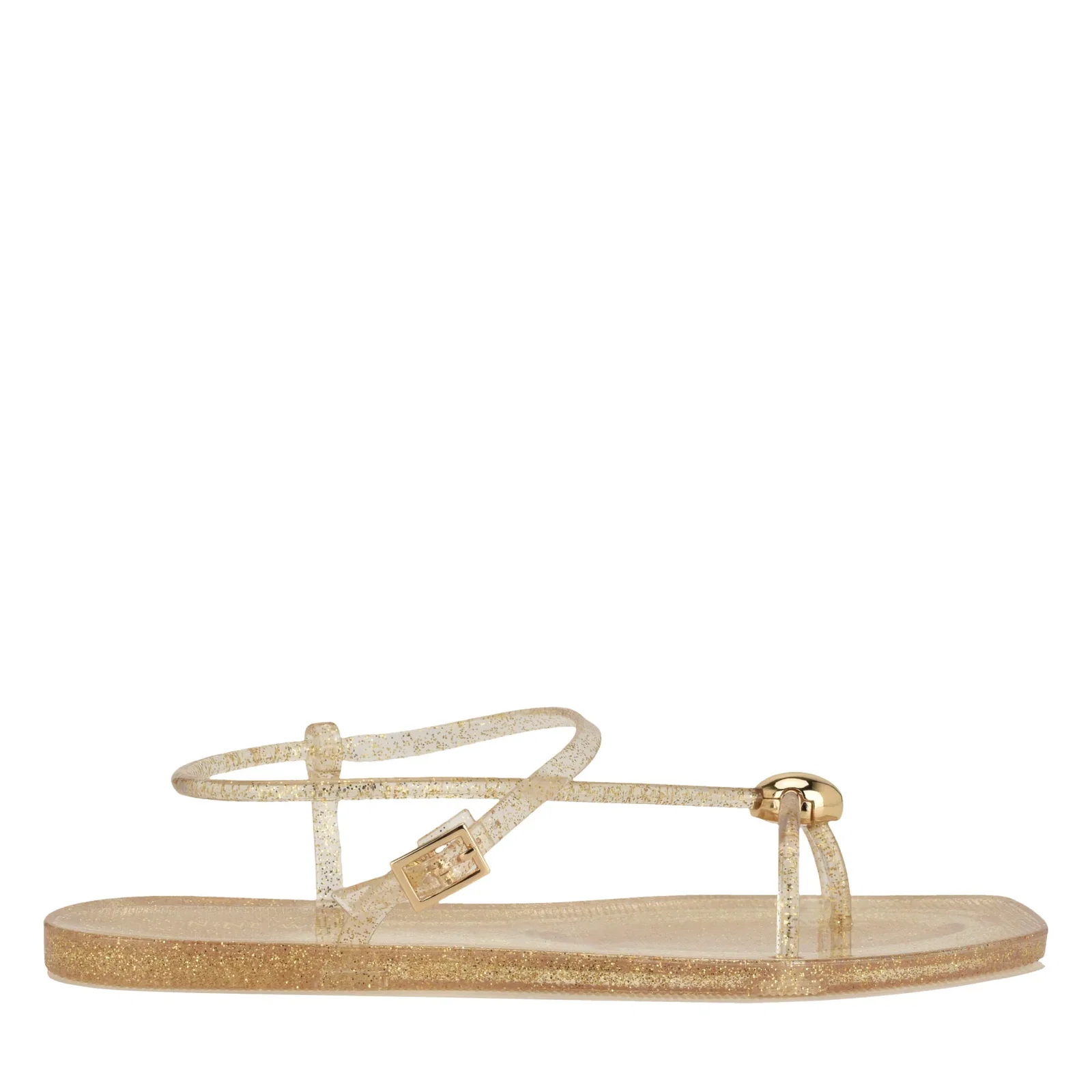 Image of Shells Flat Jelly Sandals
