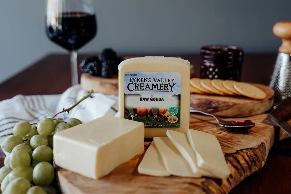 Image of Raw Grass-Fed Gouda Cheese - 8 oz