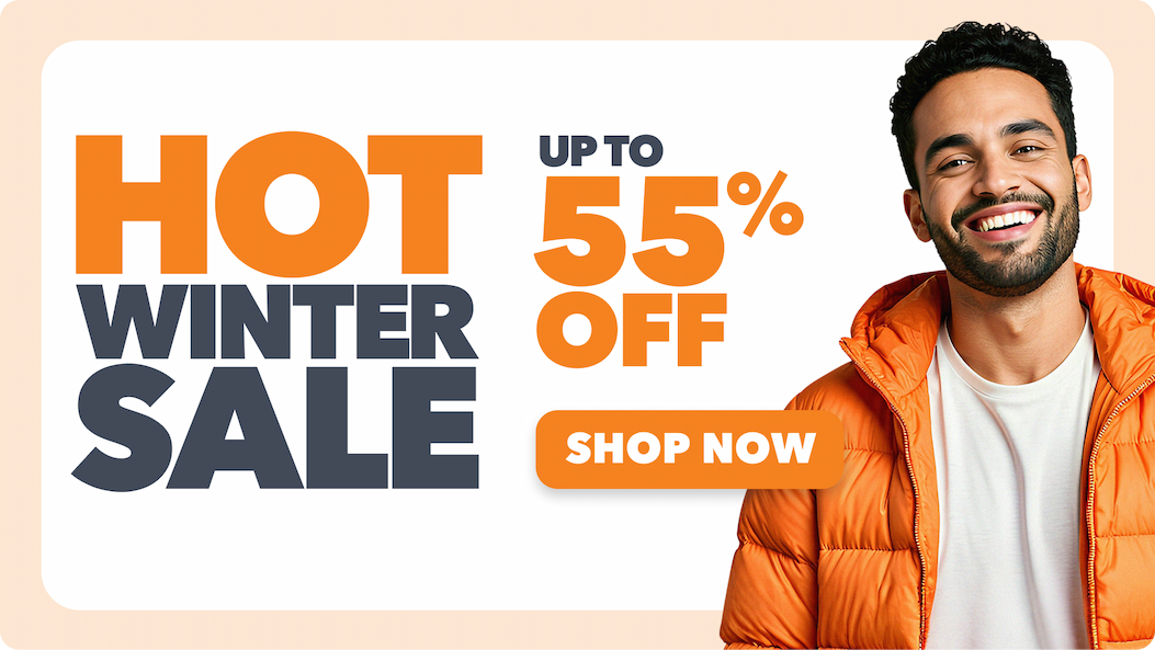 Up to 55% off this winter sale