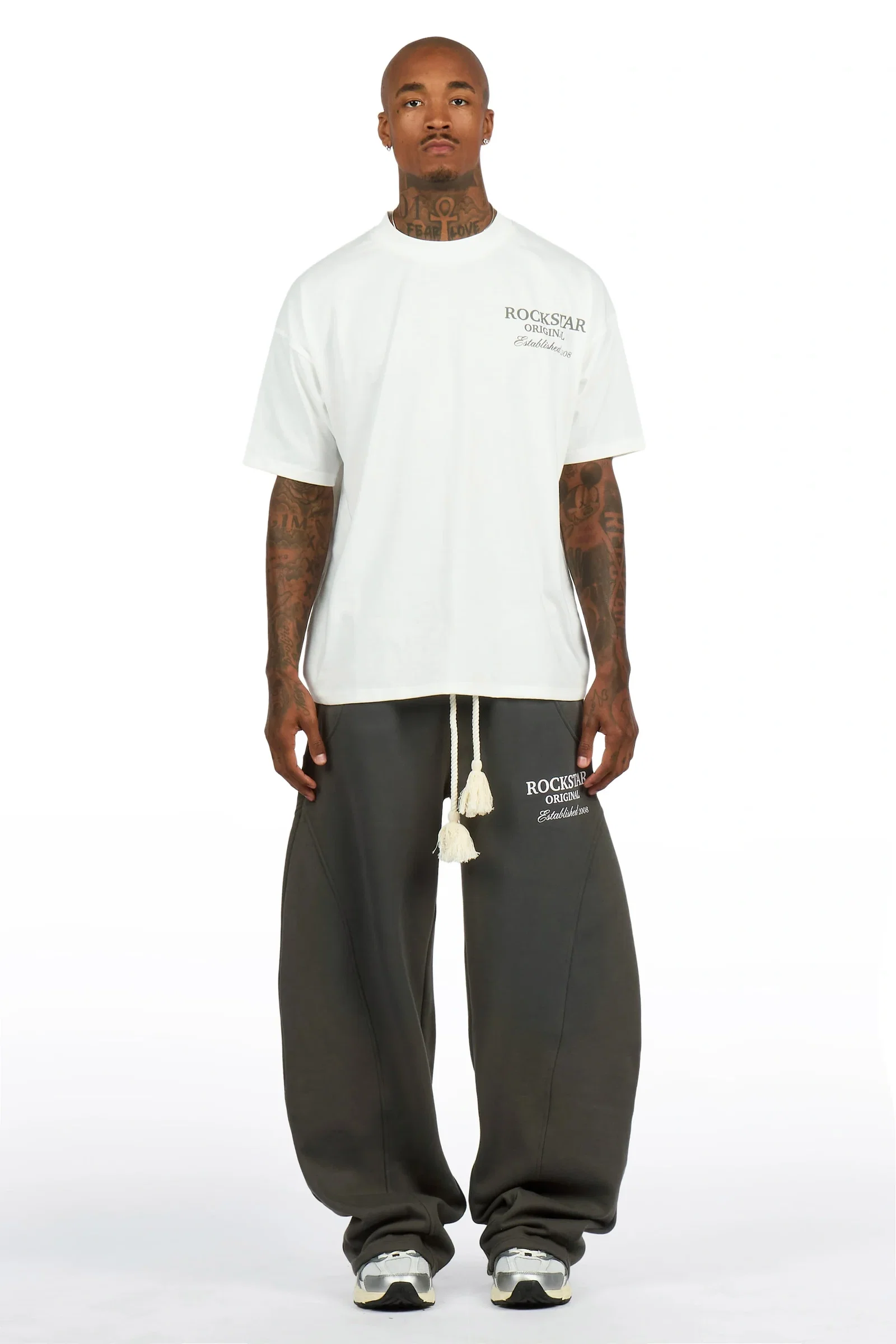 Image of Maximillian Grey T-Shirt/Barrel Fit Set