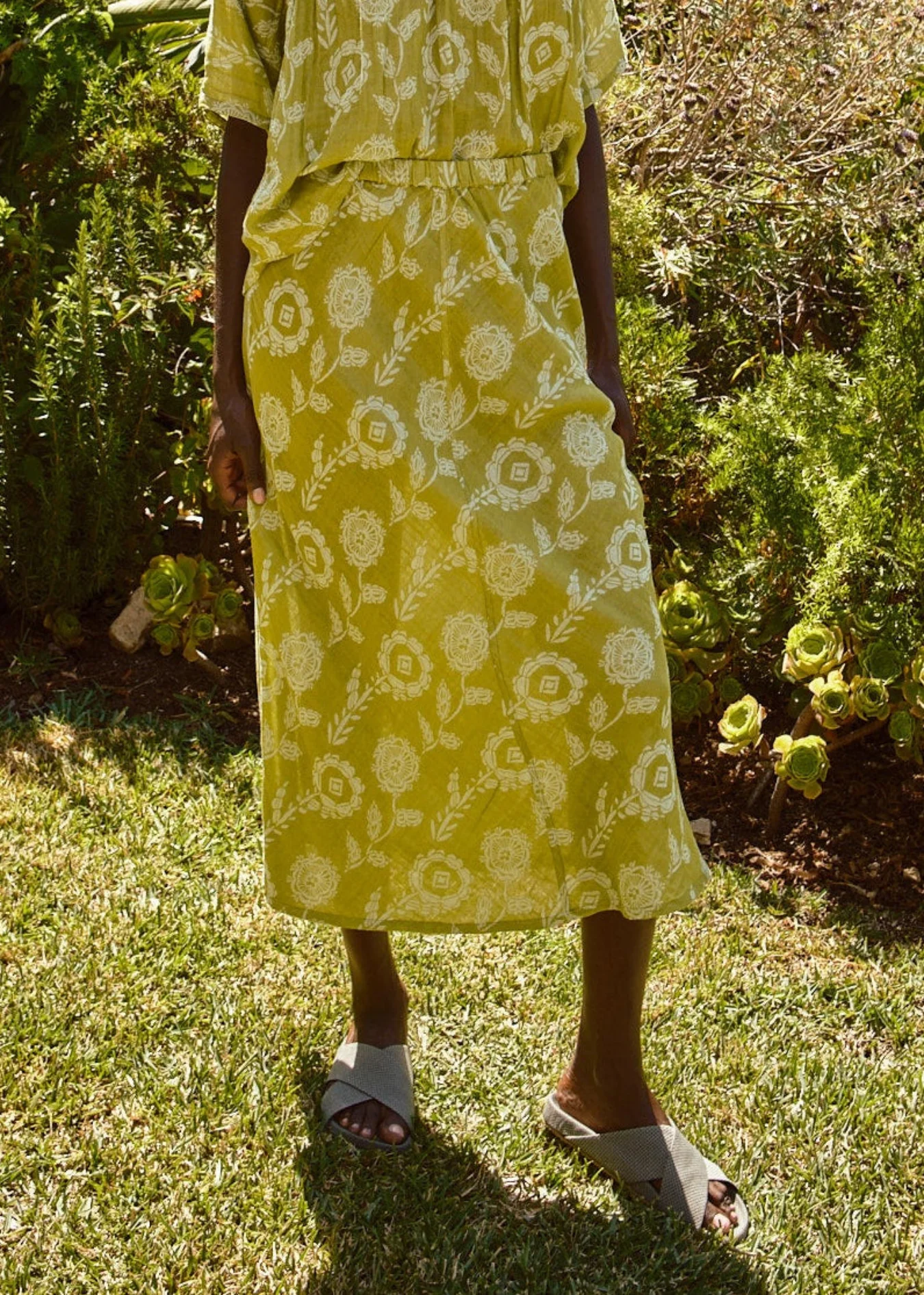 Image of tess skirt | summer 26 | aloe