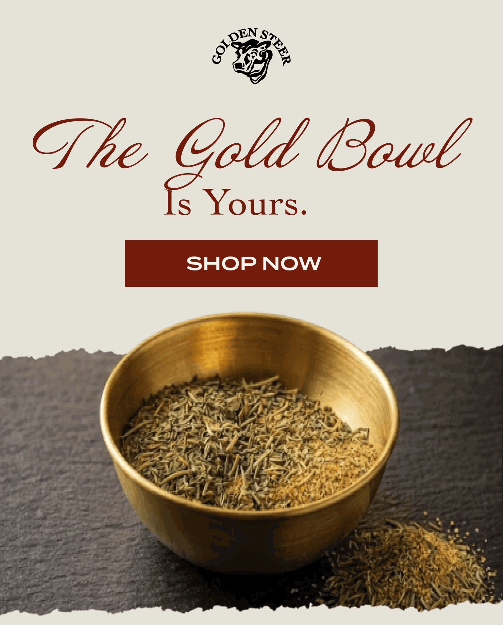 The Gold Bowl IS YOURS [SHOP NOW]