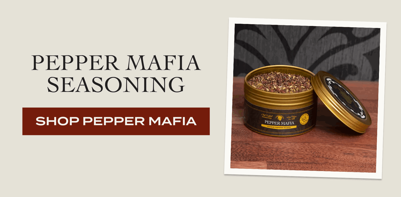 Pepper Mafia Seasoning [SHOP PEPPER MAFIA]