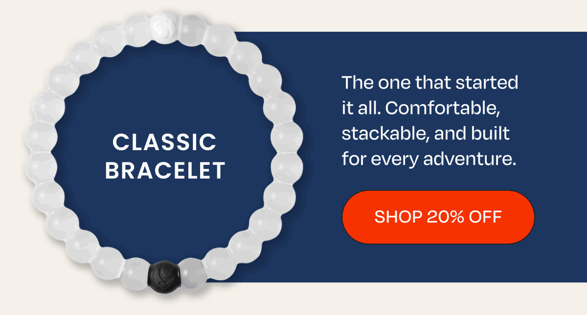 Classic Bracelet | The one that started it all. Comfortable, stackable, and built for every adventure. | Shop 20% Off