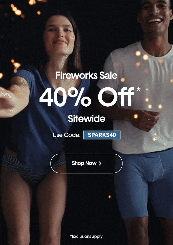 Fireworks Sale 40% Off Sitewide* With Code SPARKS40