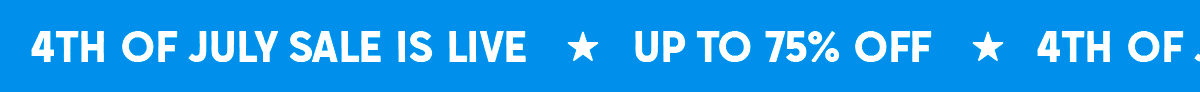 4TH OF JULY SALE >