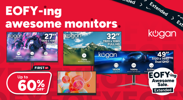 EOFY Extended Sale - Computer Monitors