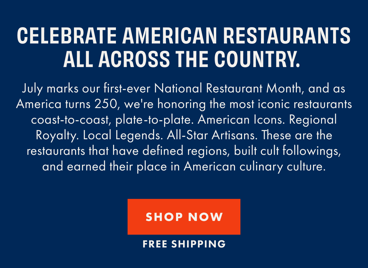 Celebrating America’s Iconic Restaurants