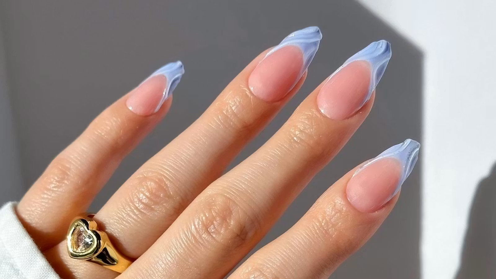 Blue Nails Are The Season's Coolest, Moodiest Mani Trend