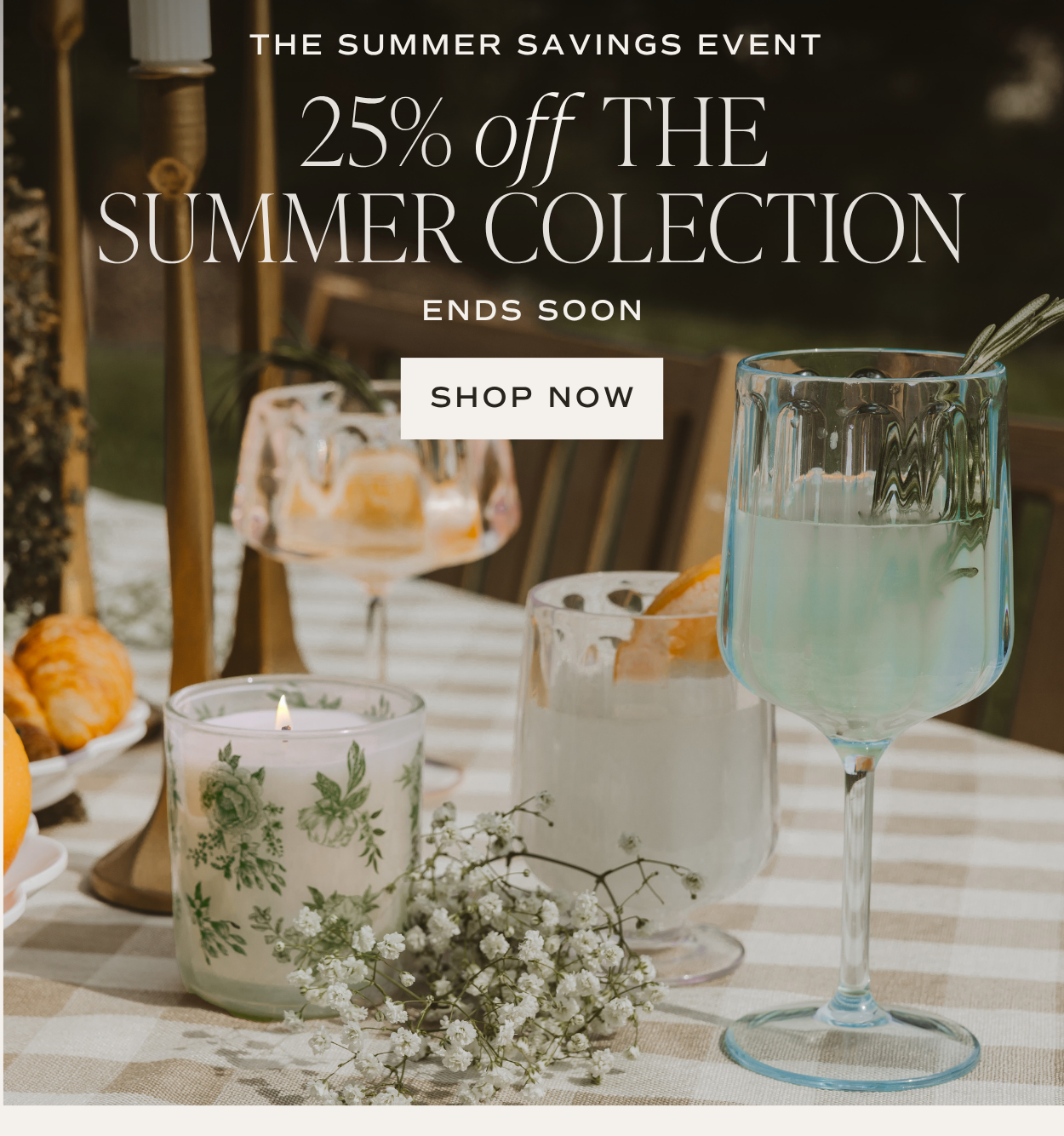 Shop 25% off Sitewide