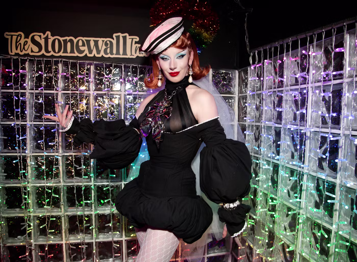 NEW YORK, NEW YORK - MAY 06: Bosco attends as RuPaul's Drag Race All Stars 10 visit the Stonewall Inn NYC on May 06, 2025 in New York City.  (Photo by Santiago Felipe/Getty Images for Paramount+)