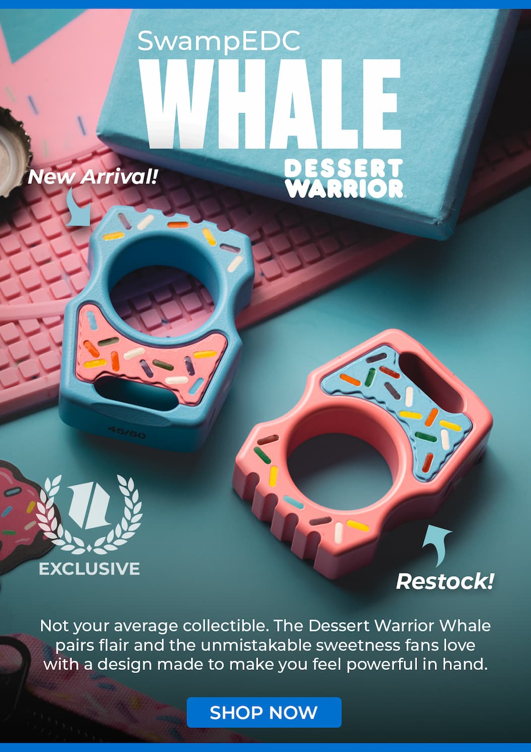 SwampEDC Dessert Warrior Whale