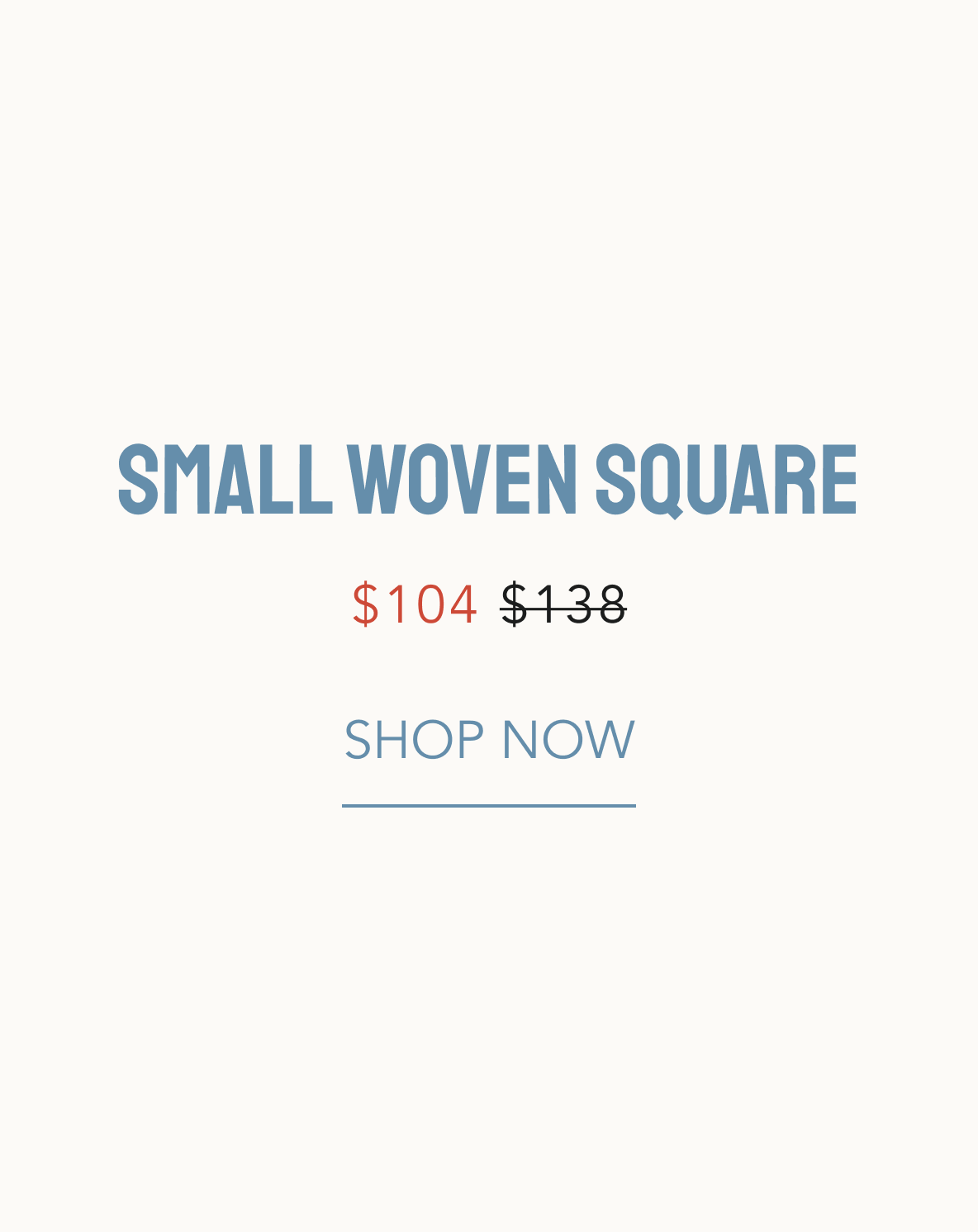 small woven square earrings on summer sale
