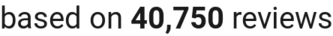 number of reviews