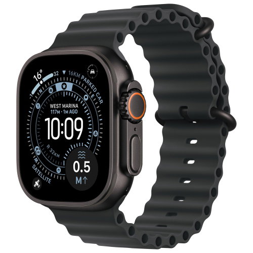 APPLE  - Watch Ultra 3 (Gps + Cellular) 49MM Titanium Case With Ocean Band In Black
