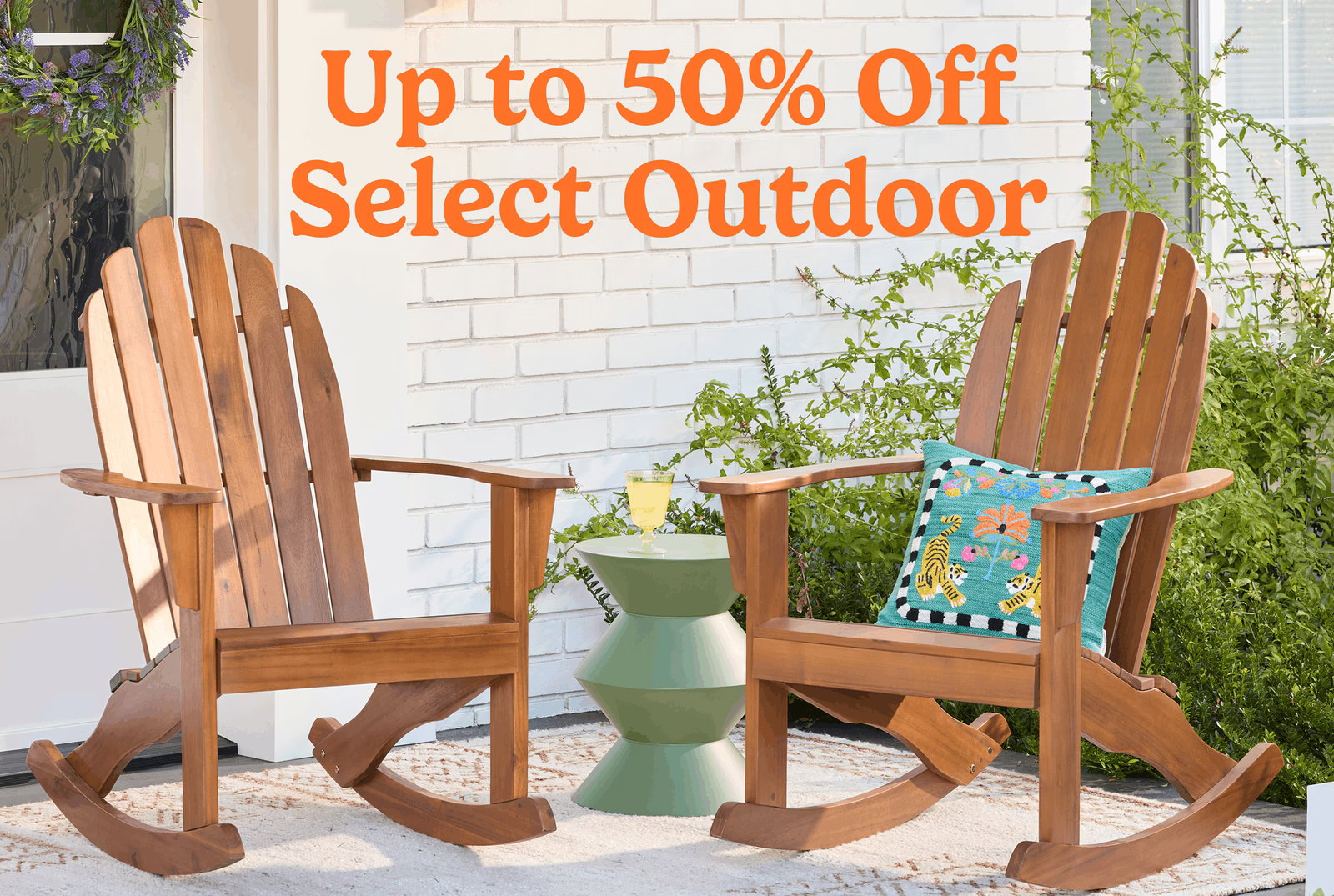Up to 50% Off | Select Outdoor