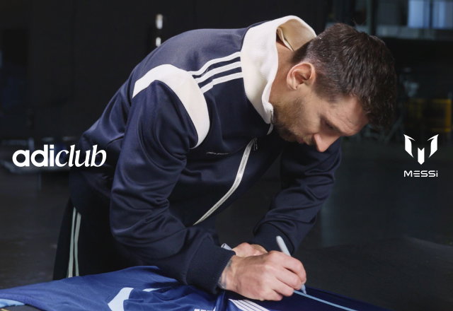 SIGNED BY MESSI