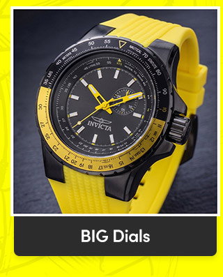Invicta BIG Dials