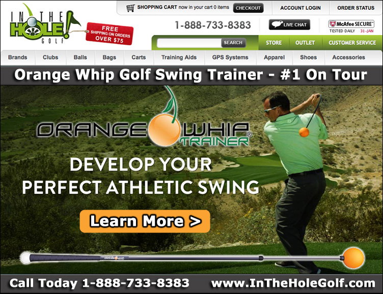 Orange Whip Golf Swing Trainer