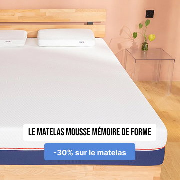 Le matelas mousse mémoire de forme