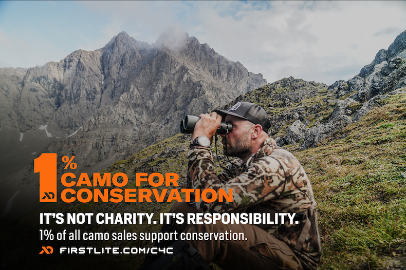 1% of all camo sales support conservation