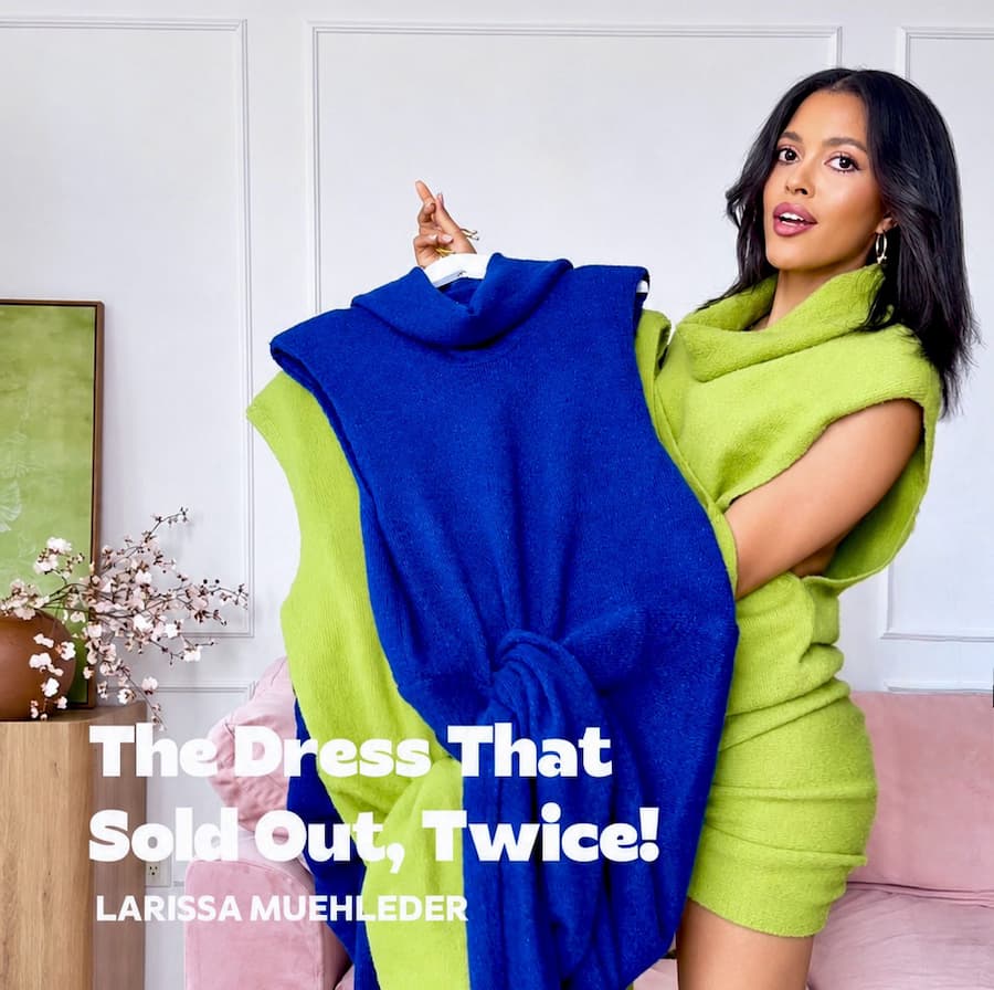 Larissa Muehleder explains the sanai dress