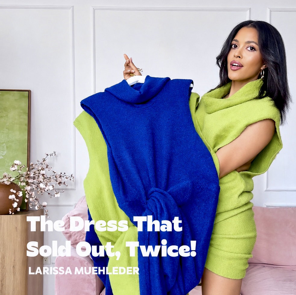 Larissa Muehleder explains the sanai dress