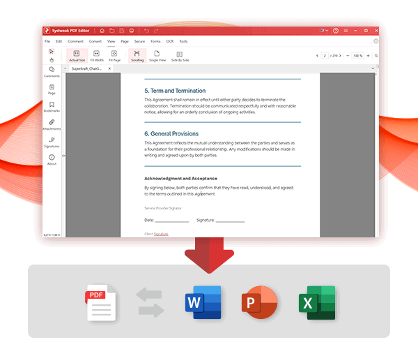 (screenshot - PDF-Editor textdocument)