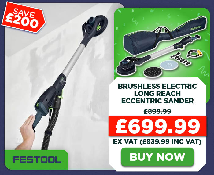 Festool PLANEX LHS 2-M 225 EQ Brushless Electric Long Reach Eccentric Sander