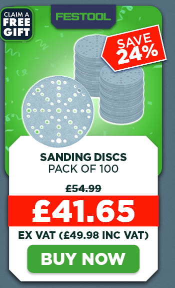 Festool 575166 STF D150/48 P180 Sanding Discs - Pack of 100