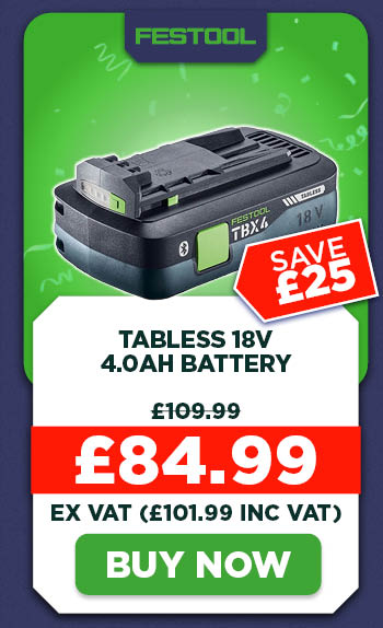 Festool BP 18 TBX 4 C-ASI Tabless 4.0Ah Battery