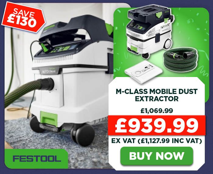 Festool CLEANTEC CTM 36 EI AC-PLANEX Electric M-Class Mobile Dust Extractor