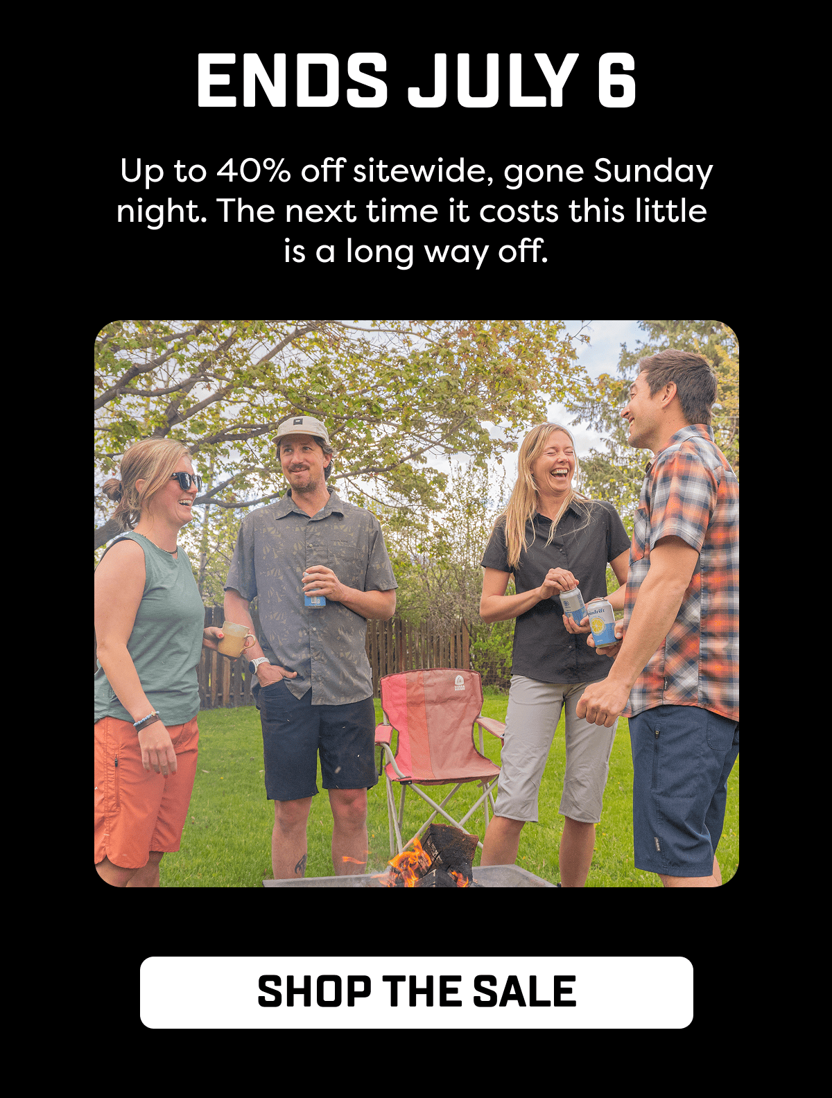 Up to 40% off sitewide, gone Sunday night. The next time it costs this little  is a long way off.