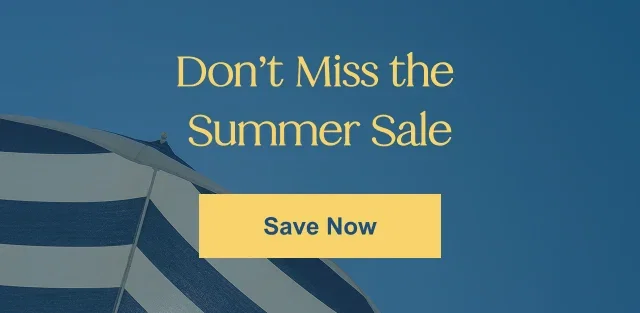 Don't Miss The Summer Sale