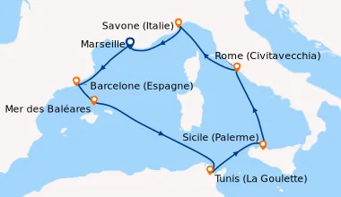 Carte itinéraire