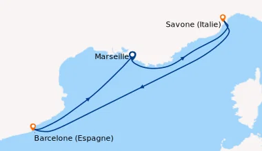 Carte itinéraire