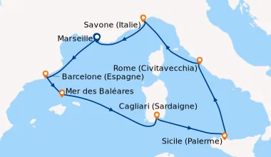 Carte itinéraire