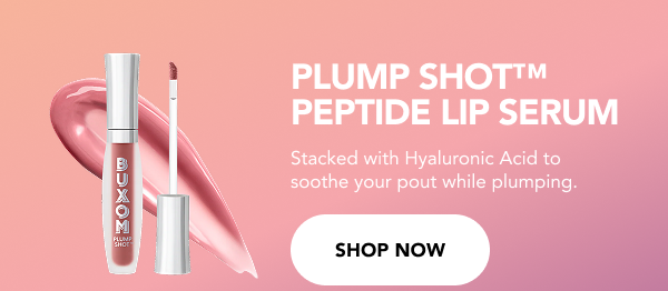Plump shot peptides lip serum