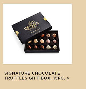 Signature Chocolate Truffles Gift Box, 15pc.